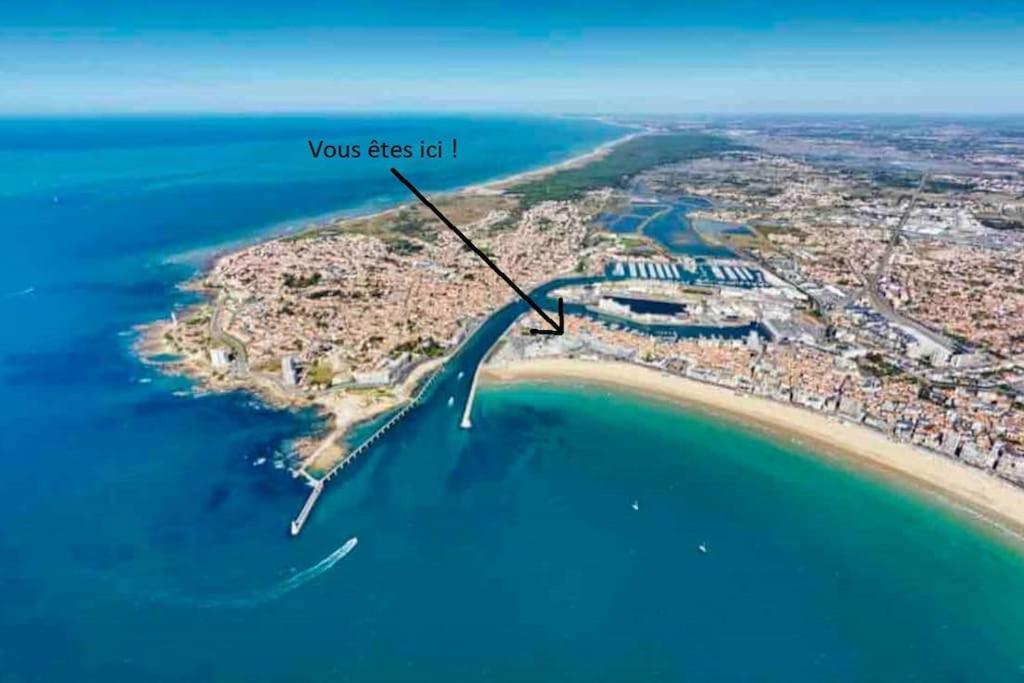 Le Cosy T2 Hypercentre ! Parking Inclus Et La Plage A 2 Min ! Les Sables-d'Olonne Bagian luar foto